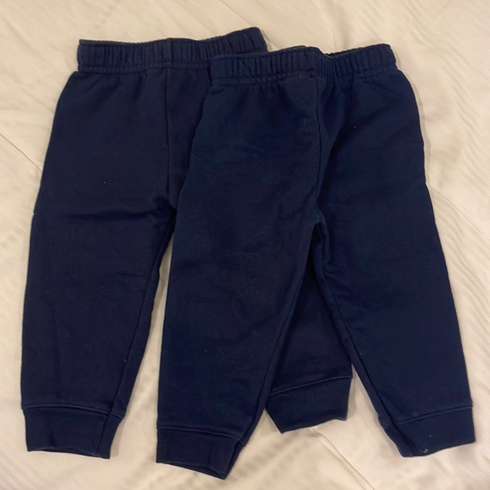 18 Month Navy Sweatpants x 2 Pair